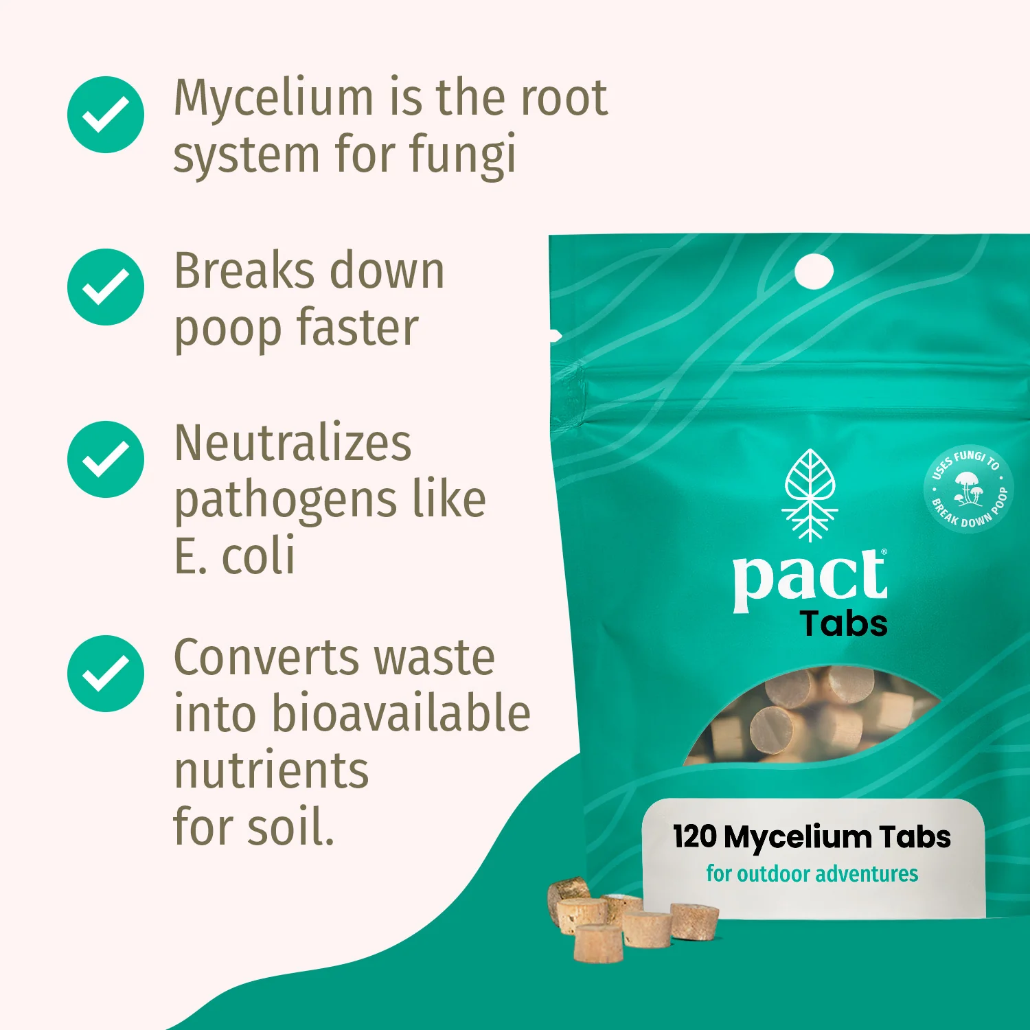 PACT Mycelium Tabs (120-Pack) - Image 7
